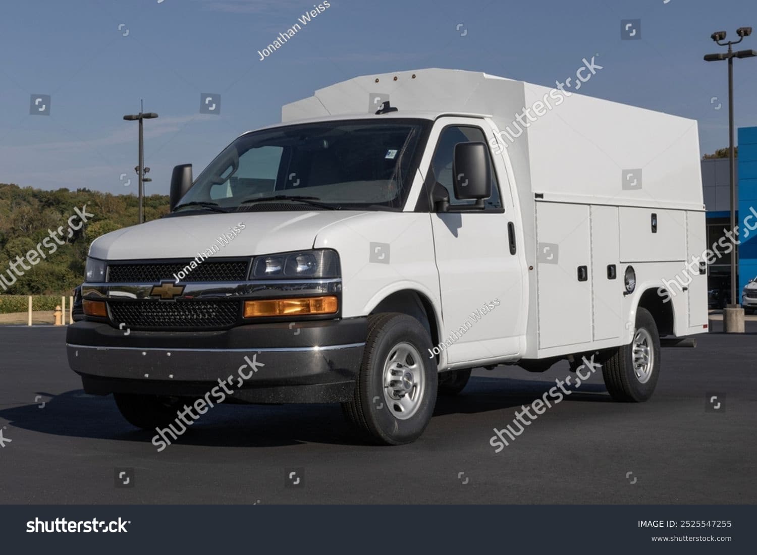 Chevrolet Express with Knapheide KUV service body