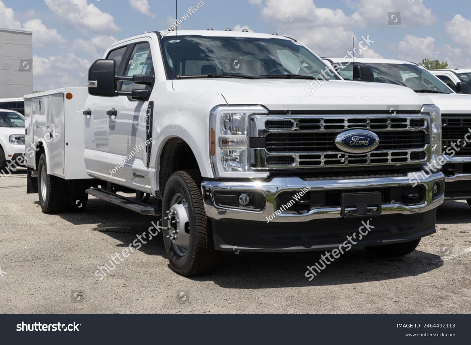 Ford F-350 with Reading service body