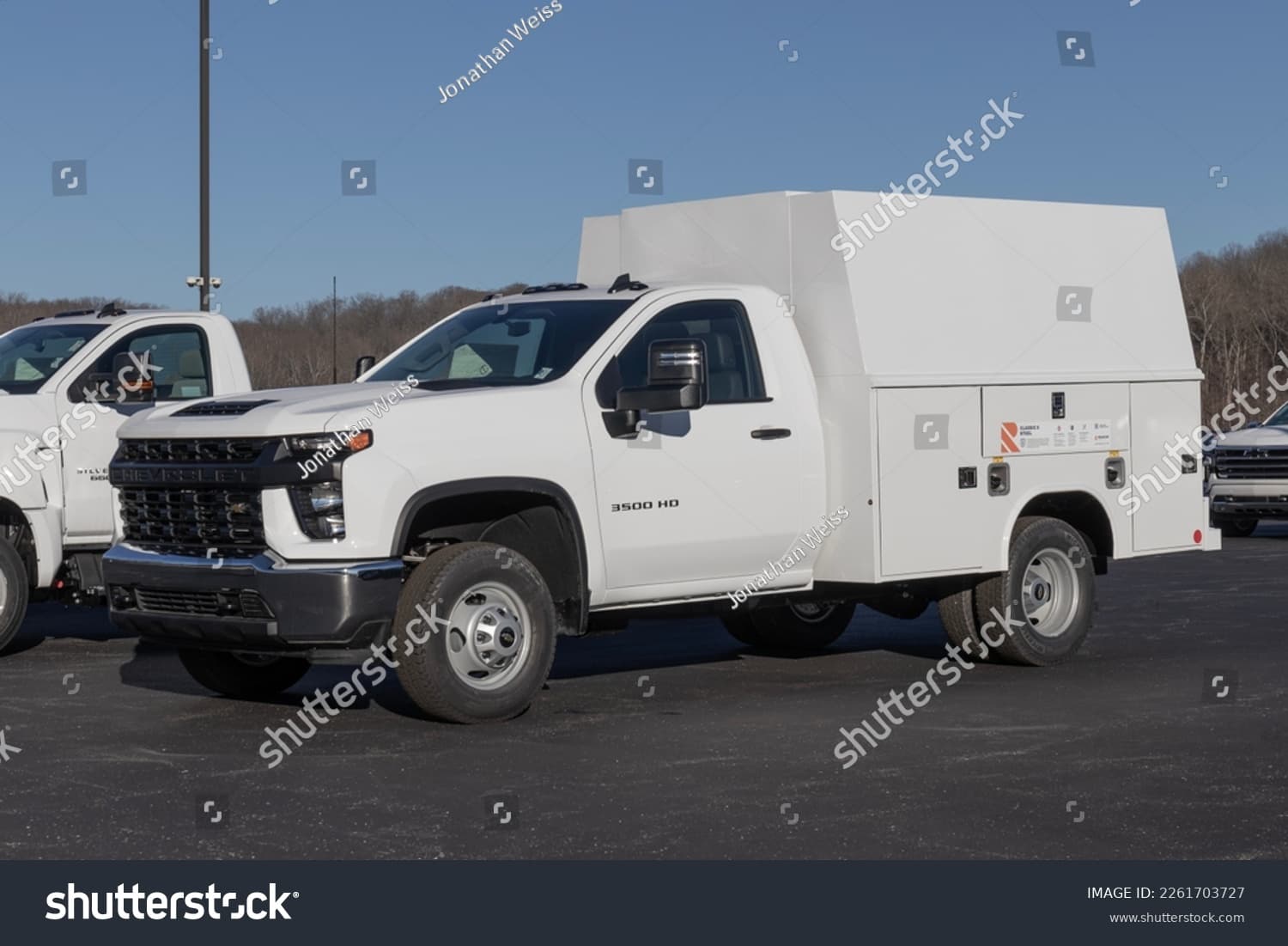 Chevrolet Silverado service truck